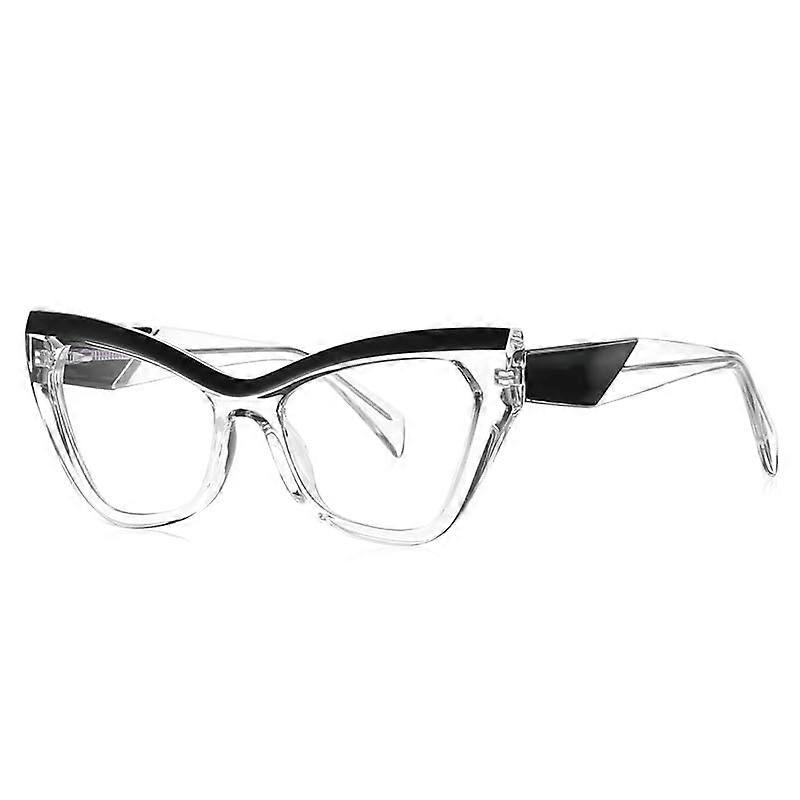 Transparent Frame Blue Light Blocking Glasses for Computer and Everyday Screen Protection