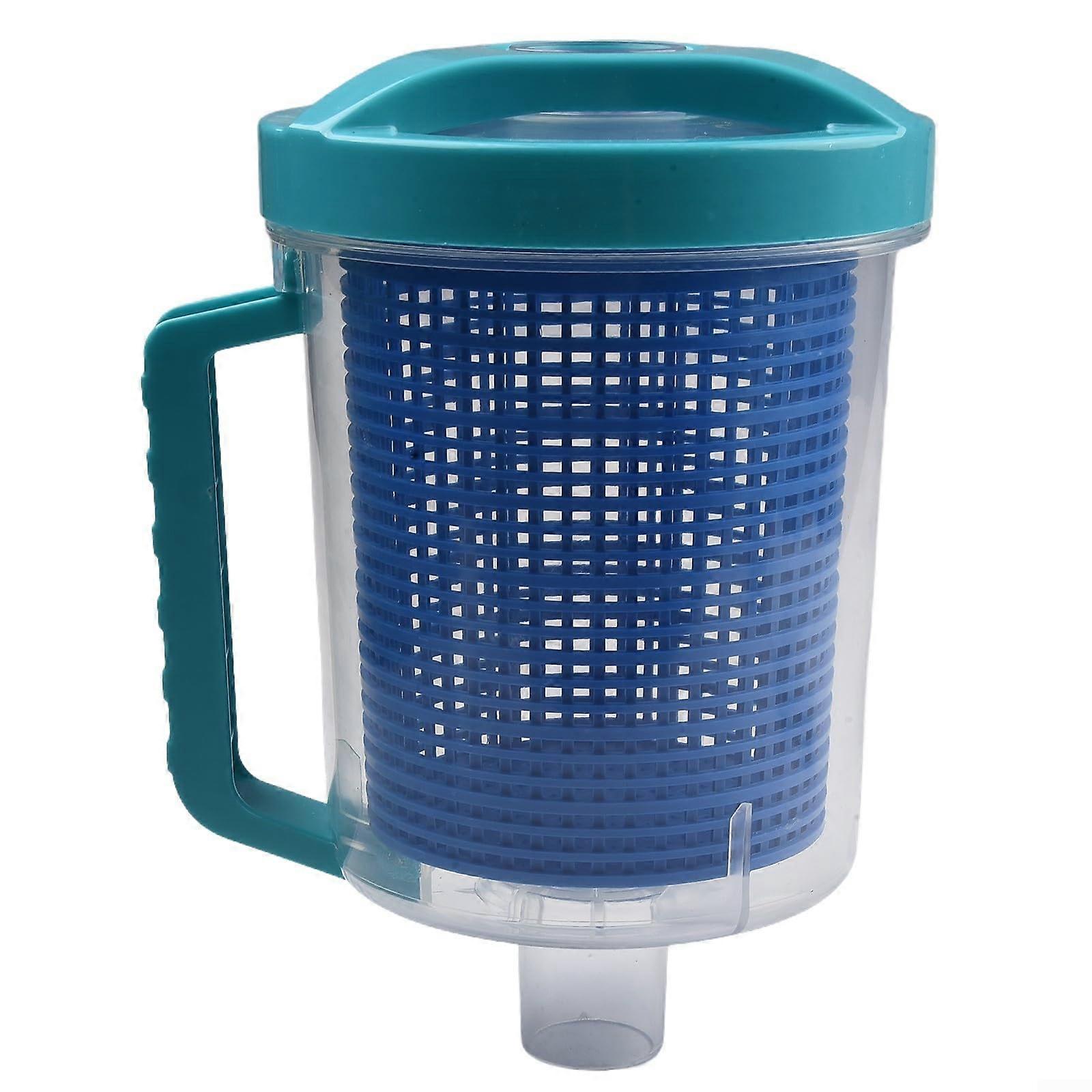 Extra Large Clear Inline Pool Leaf Catcher with Handle for W560 W26705, EasyOpen Lid Basket