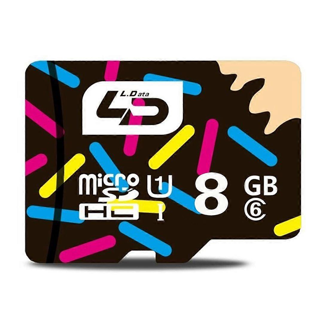 8GB High Speed Class 6 TF/Micro SDHC Memory Card