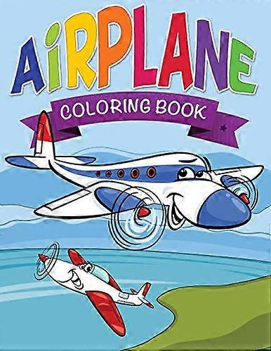 Flugzeug-Malbuch für Kinder