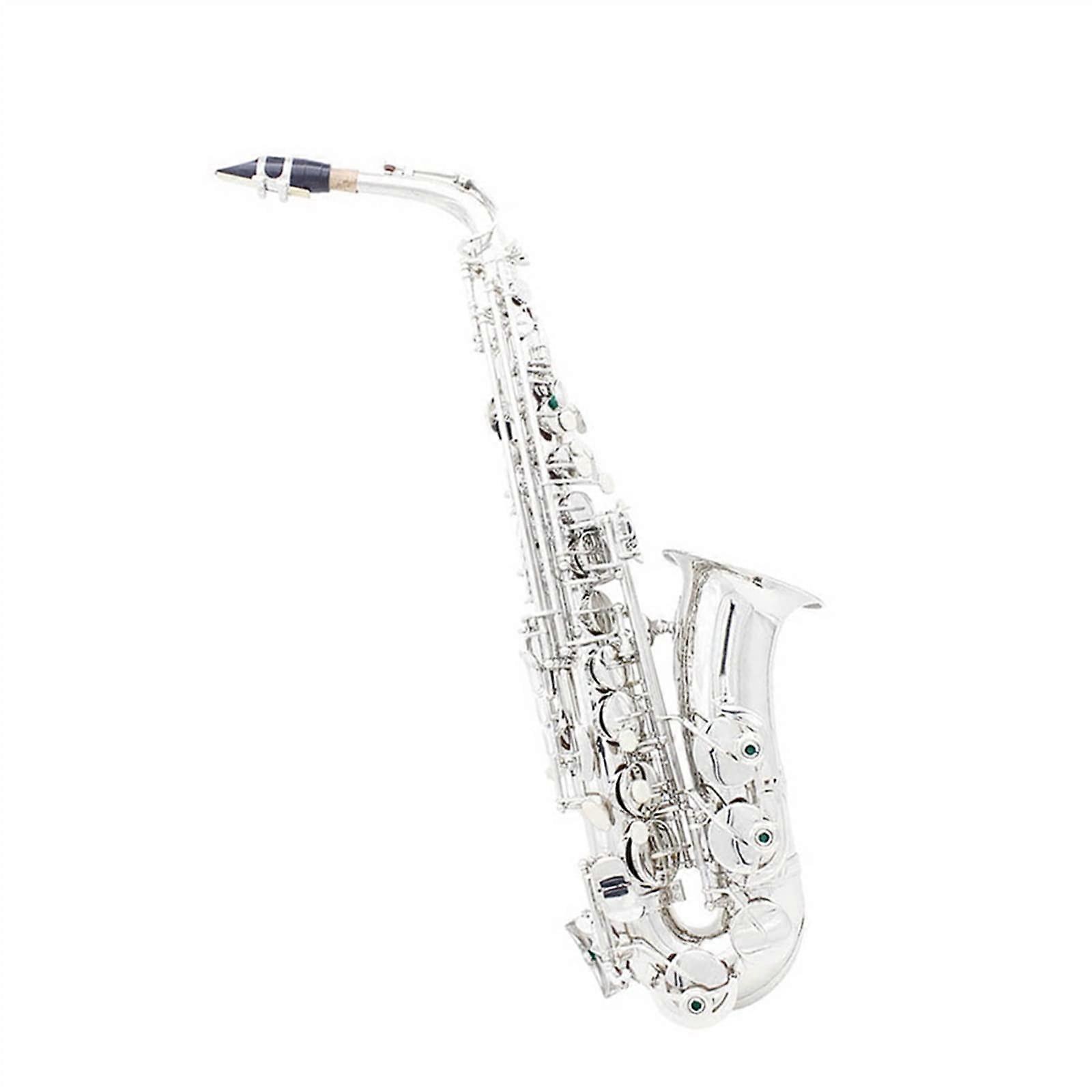 Alto Saxophone Brass E Flat BeginnerFriendly with Case Clear Balanced Tone Durable Lacquer Finish