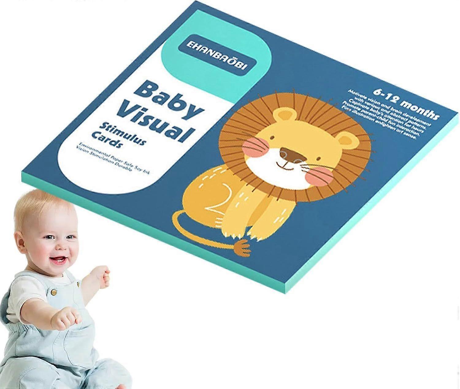 High Contrast Cards for, Visual Stimulation Cards Brain