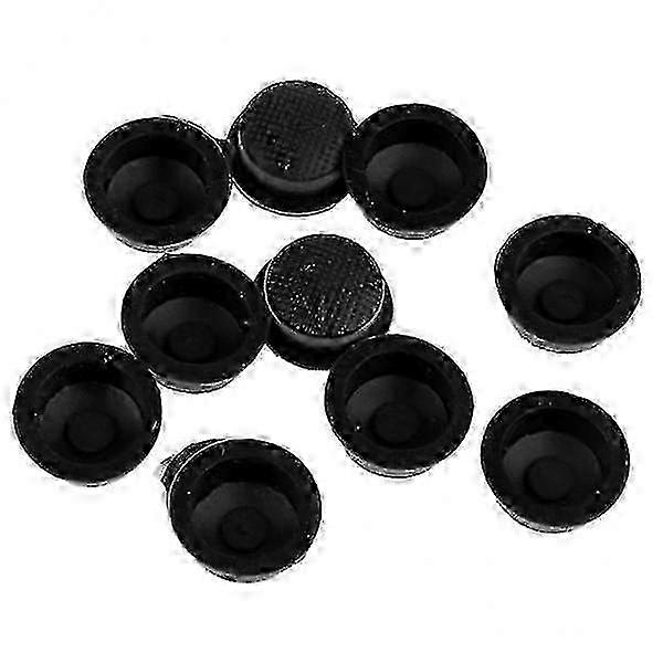 3x10pcs 18650 LED Flashlight Torch Lamp Light Tail Switch Button Cover Cap Black