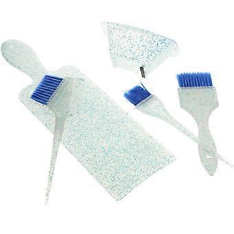 Hairdressing Accessory Hair Coloring Brush for 10Pcs Home DIY Use