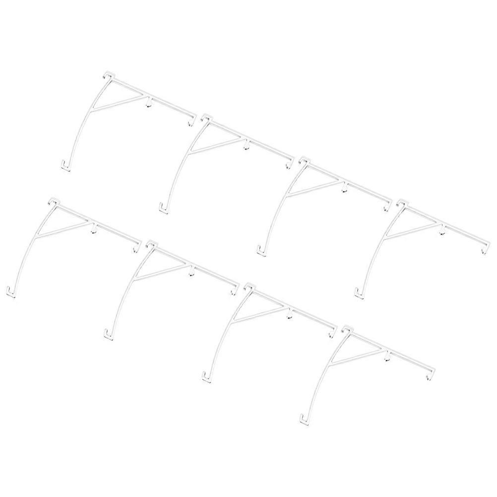 Blind Valance Clips Replaceable Valance Clips for Curtains 8Pcs Transparent Pom