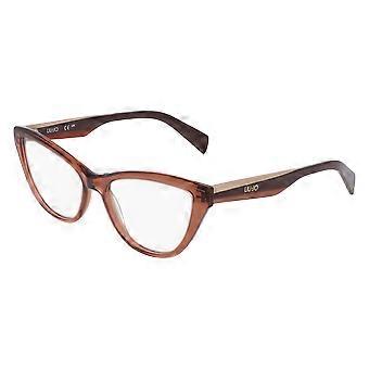 Eyewear Frames LIU JO LJ2824 210 LIGHT BROWN 54/17/140 FEMALE