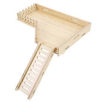 Leiter-Zubehör für Haustierkäfige, Hamster-Spielplatz-Klettergerät, 1 Stück, Innendekoration