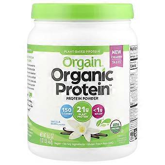 Orgain, Proteína Orgânica™ em Pó, à Base de Plantas, Sabor Baunilha, 462 g (1,02 lb)