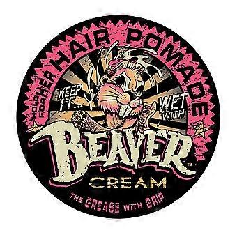 Cock Grease Beaver Cream Keep It Wet Hair Styling Pomade Shine Finish 50 g