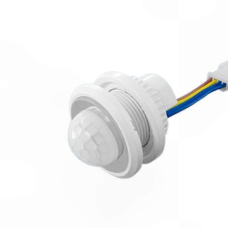 5-Pack Mini PIR Infrared Motion Sensor with 220V Adjustable Timer for Automatic LED Lighting Control