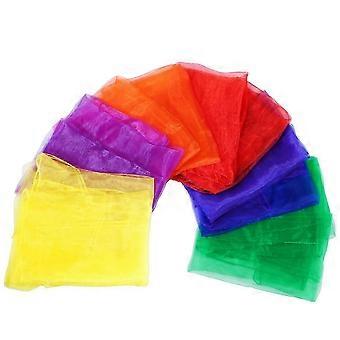 Rhythm Scarves for Kindergarten Dance 12Pcs Multicolor Pack