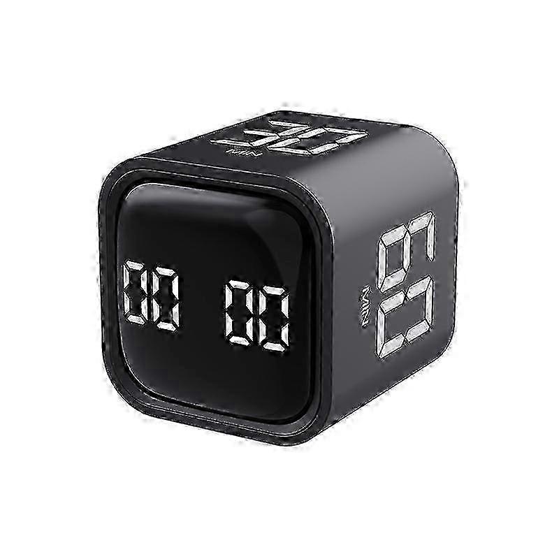 Digital Cube Timer Desk Rechargeable Productivity Timer Countdown Flip Time New