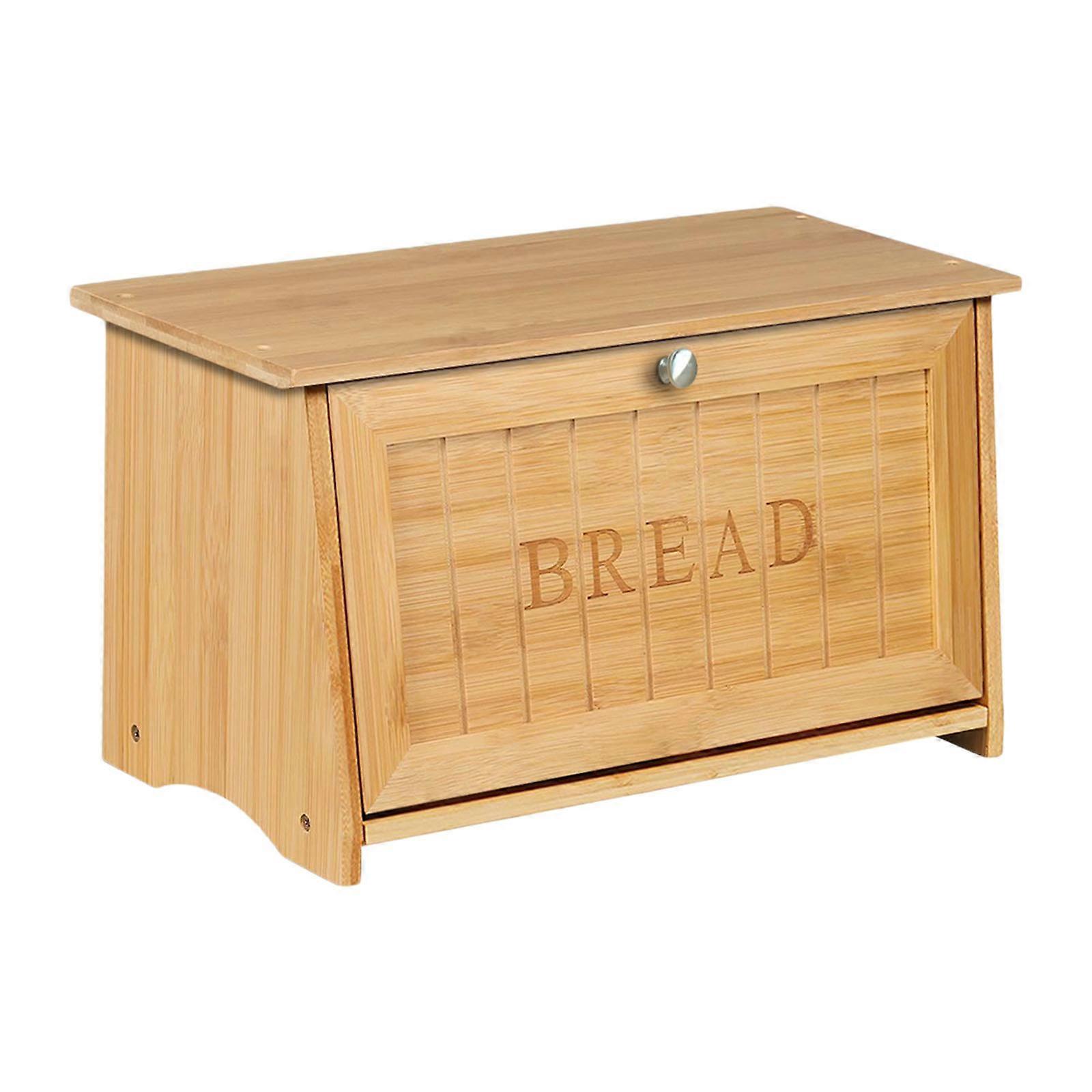 Conventional Design bread container With Comfortable Handles And Visible Compartment Multicolor