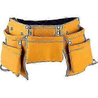 Multi-pockets Kids Tool Belt, Children's Leather Tool Belt Construction Tool - (ls)