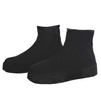 Reusable Waterproof Silicone Shoe Covers with Breathable Mesh, Durable Rain Boot Covers for Outdoor Cycling (Size M 3640)
