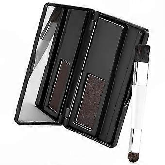 Grey Coverage & Root Touch Up Hairline Powder Case, Water & Sweat Resistant for Natural Sparse Areas