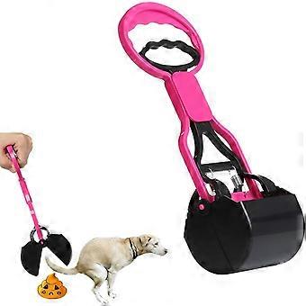 Ergonomic Pet Pooper Scooper Long Handle Non-breakable Stress-Free Cleanup