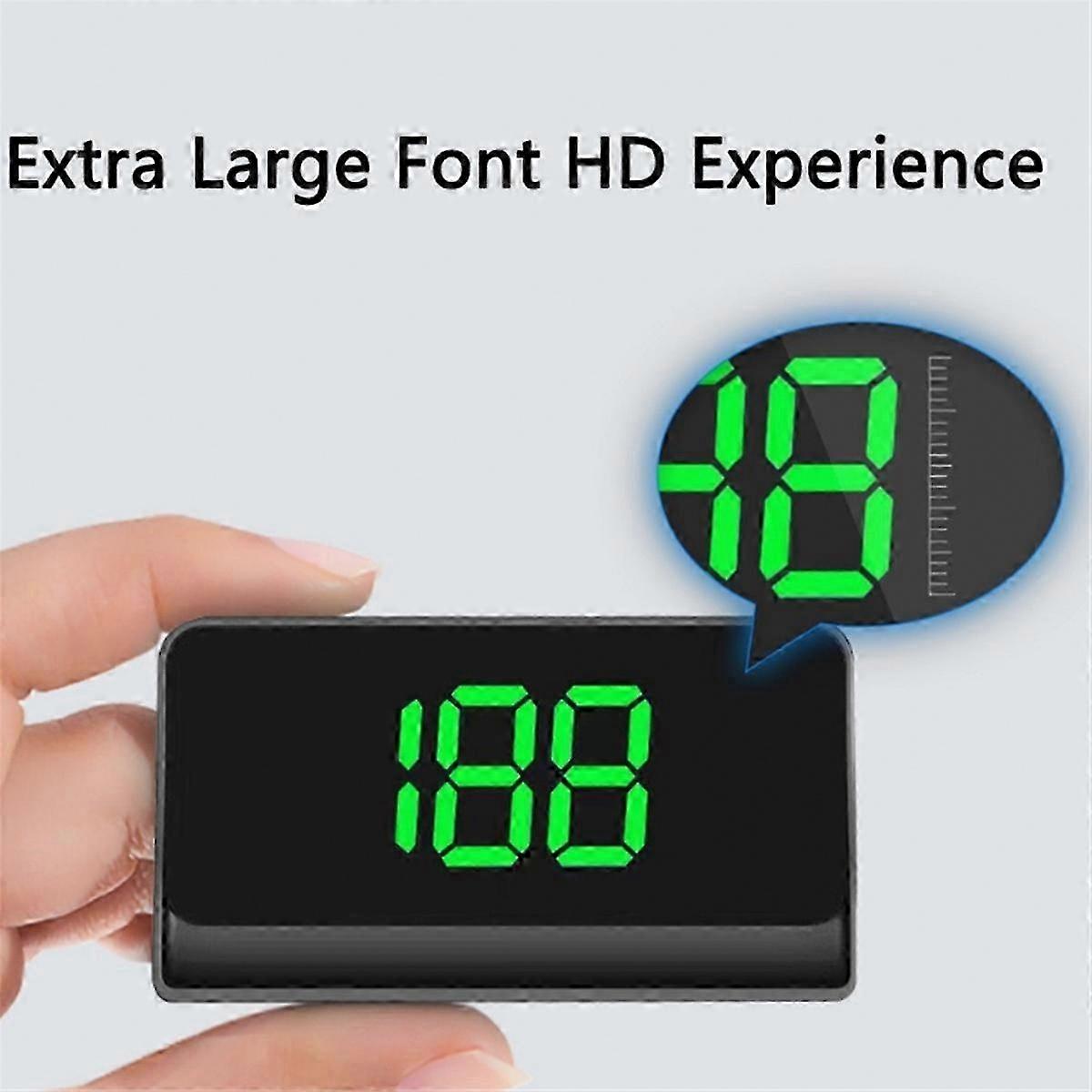 Car Head-Up Display Windshield Projector MPH Speedometer Display