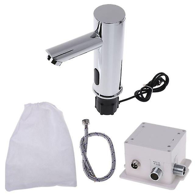 Badeværelse Automatisk infrarød sensor vask vandhane berøringsfri håndvask Vandhanedæk monteret