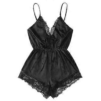 Dame Sateng Blonde Bodysuit Strapless Lingerie Teddy Nattøy Nattøy Undertøy