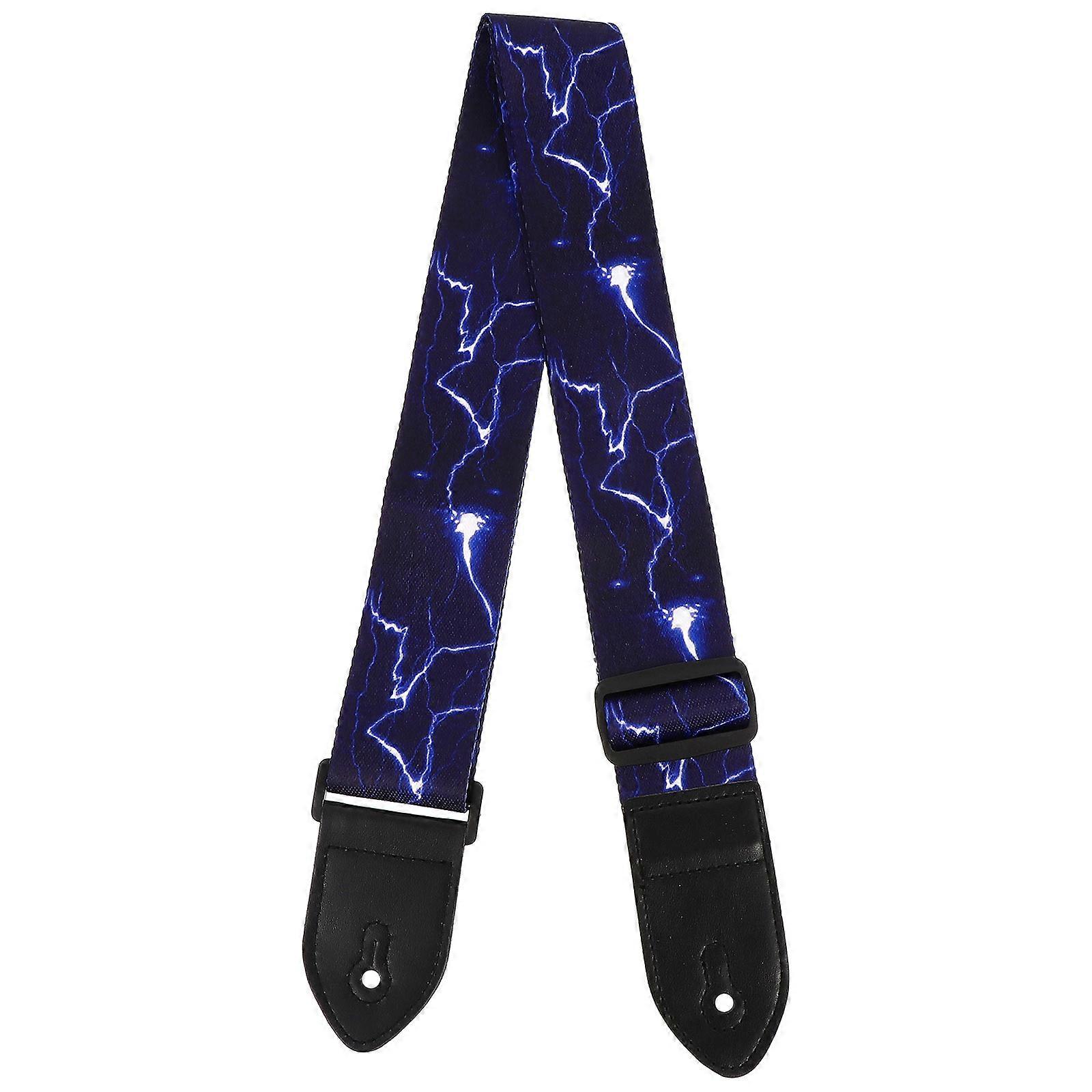 Guitar Guitar Strap Adjustable Polyester Shoulder Strap for Comfortable Use