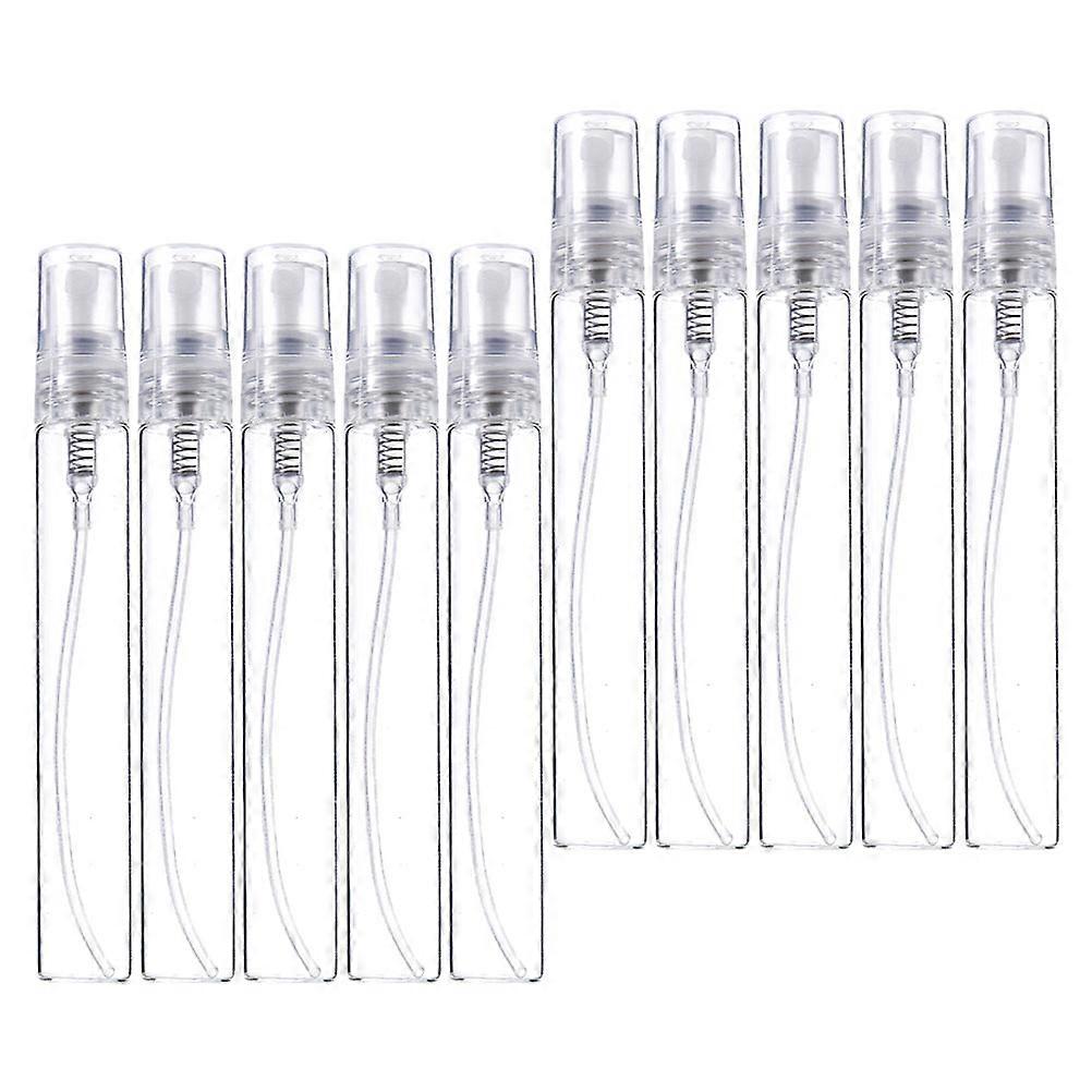 Perfume Containers Transparent Bottles for Storage Use 100Pcs Refillable