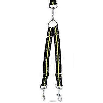 Reflective Stripe Double Head Pet Traction Rope for Dog Puppies Single Head