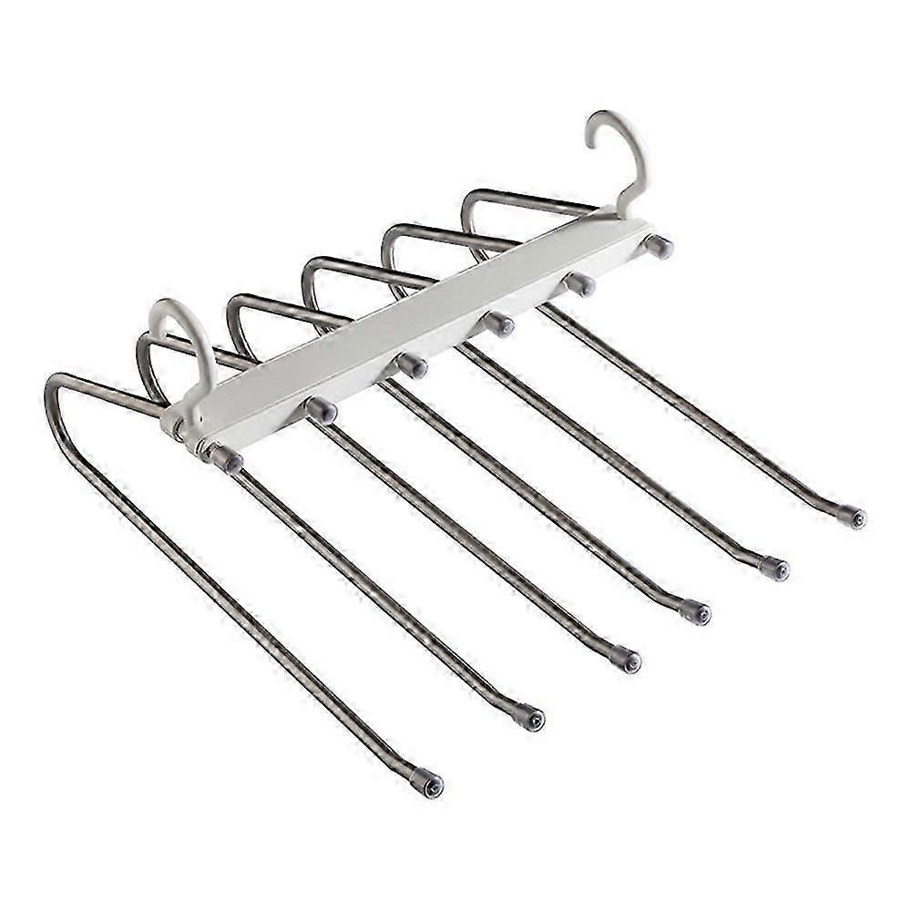 Trouser Hanger Space Saving Hanger Folding Hanger Multi-Function Organizer A