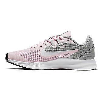 Nike Downshifter 9 'Gray White Pink' GS AR4135-601