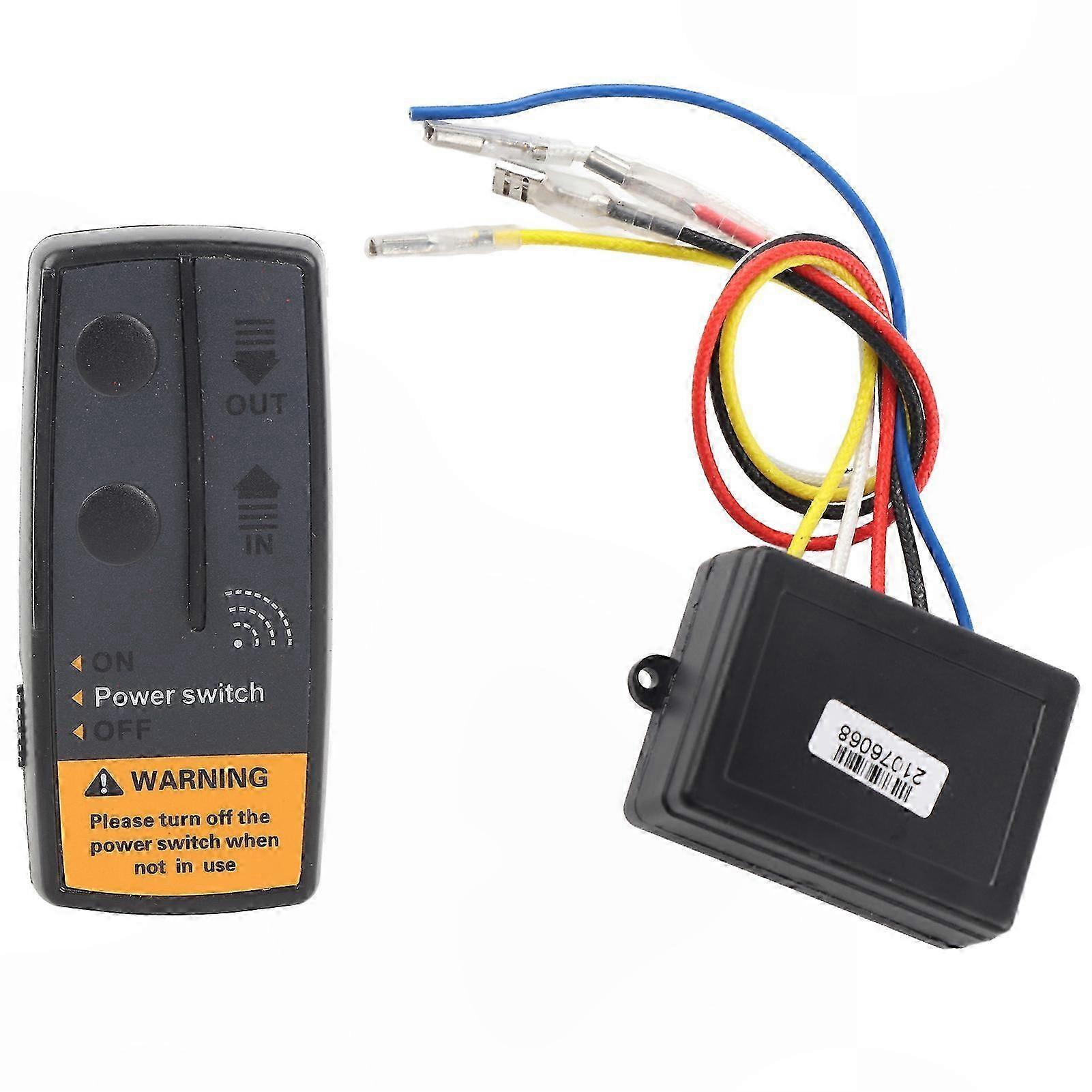 Wireless Remote Control Switch & Trim Controller for Anchor Windlass Marine Boat Accessory