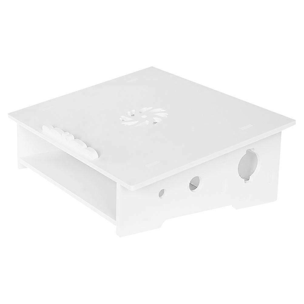 Computer Stand Laptop Elevated Rack for Cooling 1Pcs White Storage Holder