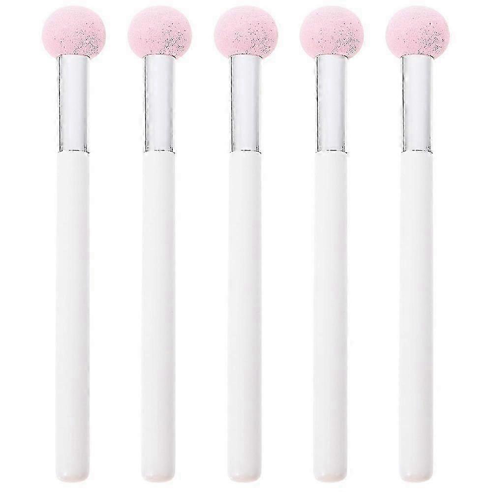 Foundation Sponge Makeup Applicator Pink 5Pcs Design Compatible with Makeup Application QWS