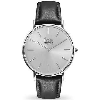 Ice Watch Ice-City Japanse Quartz analoge man horloge met Cowskin armband IC016226