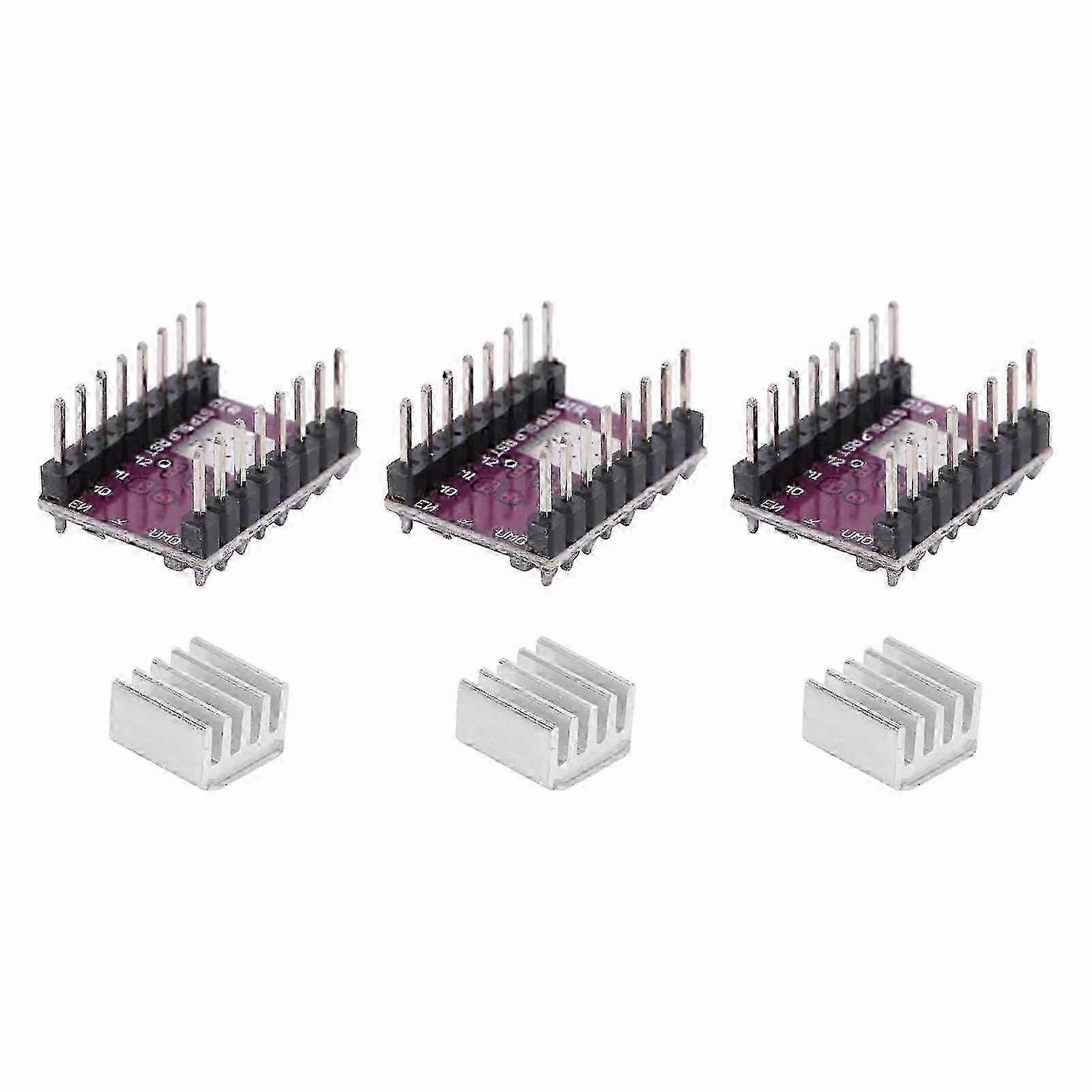 3 stepper motor drive modules, 4-layer PCB, 3D printer accessory, DRV8825, for StepStick