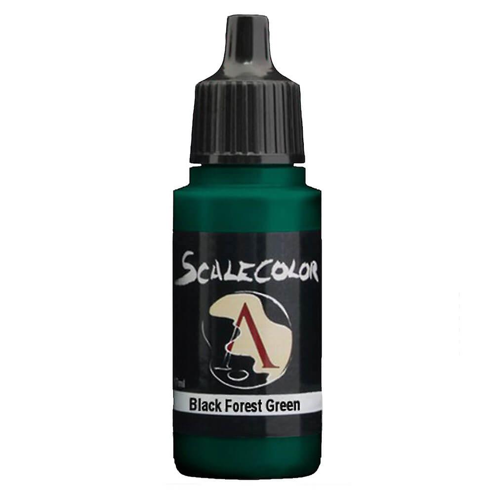 Scale 75 Scalecolor Paint & Tools Accessories Super Matt Black Forest Green 17mL