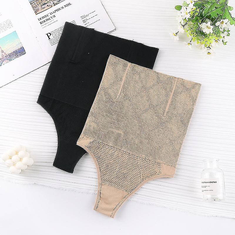 Vrouwen hoge taille naadloze shapewear slipjes strakke buik string shapewear slipje corset
