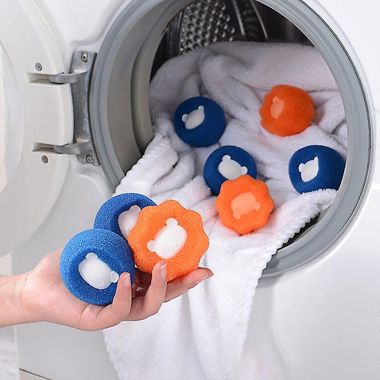 5pcs Laundry Ball Stain Removal Anti-Tangle Laundry Cleaning Ball