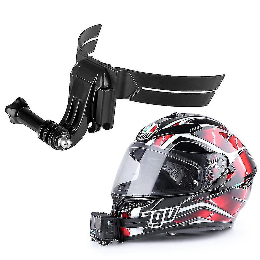 Motorcycle Helmet Chin Stand Mount Holder For Gopro Hero 7 8 9 10 Black Full Face Holder For Yi Dji Action Camera Accessories
