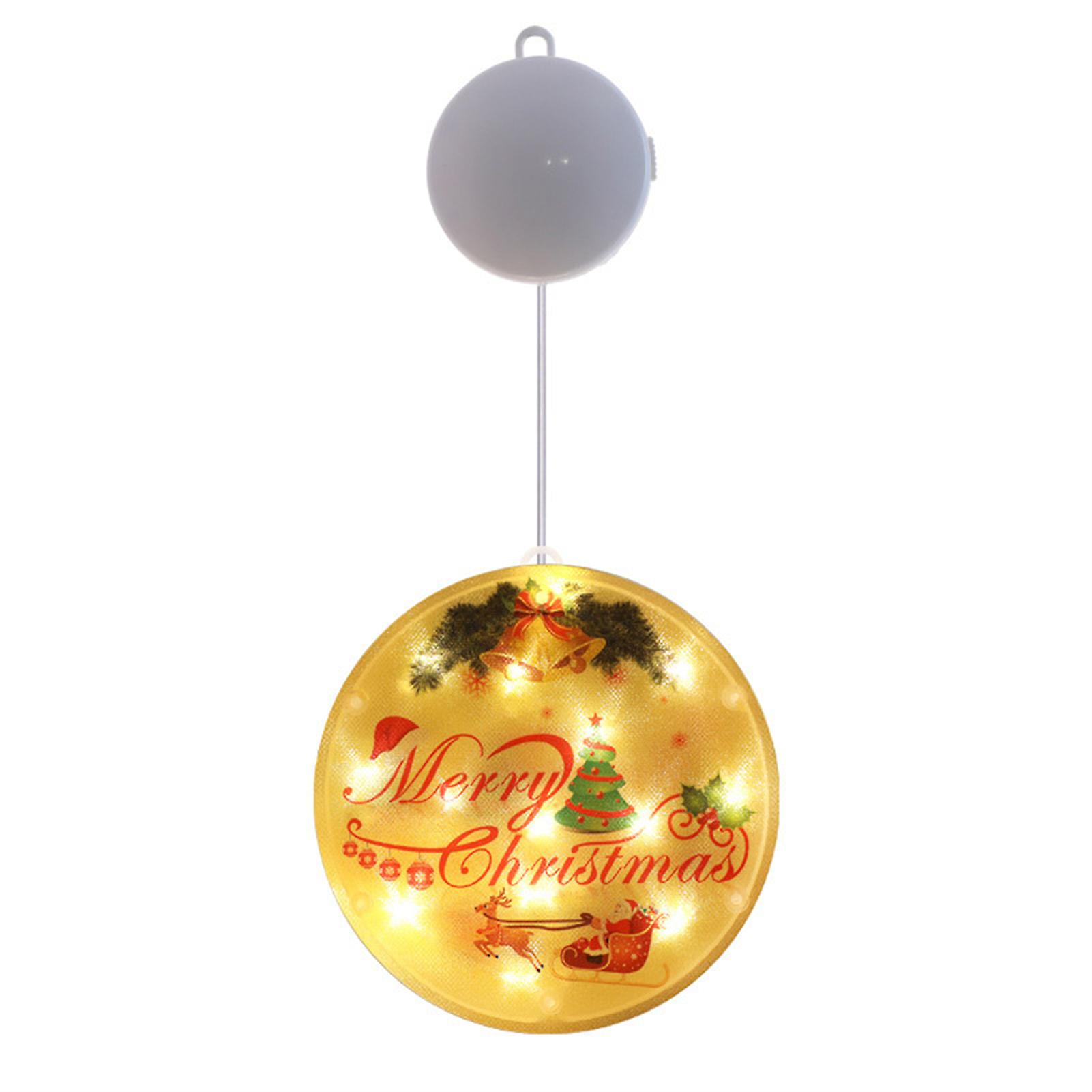 Christmas Led Window Lights With Strong Suction Cup Hook