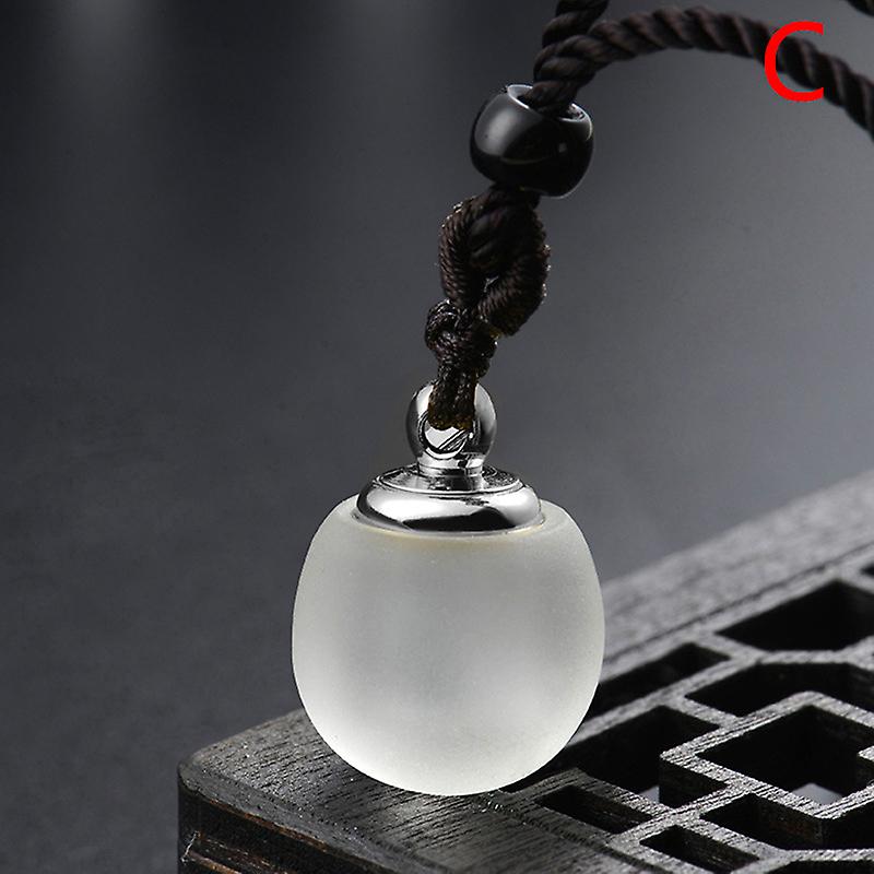 1st ihåligt flaskhalsband för kremering aska injektionsflaska parfymhållare urnhänge