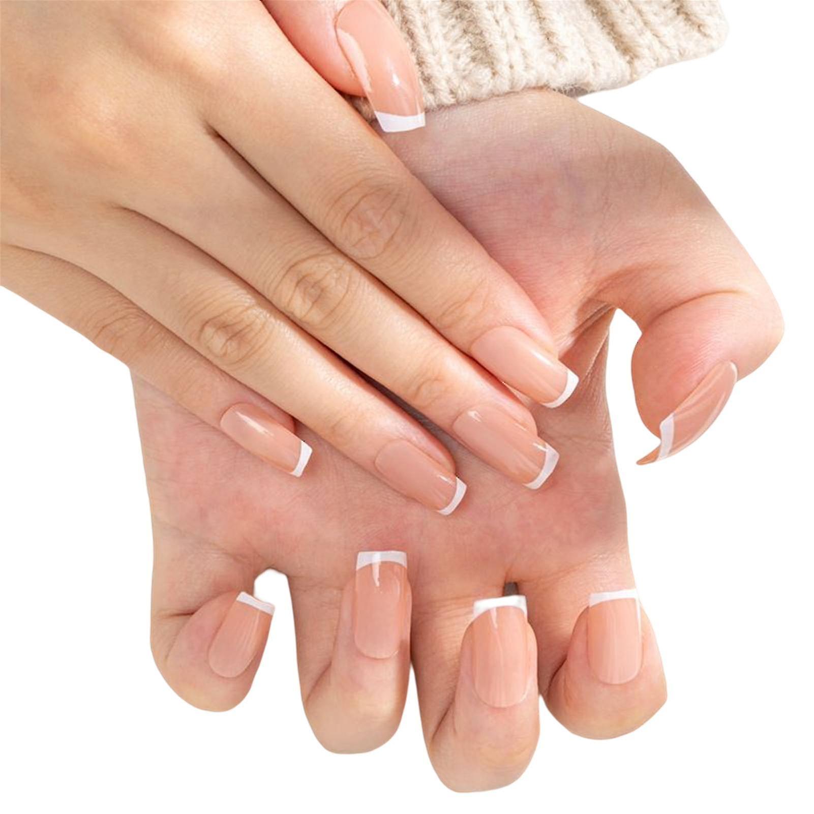 Reusable Nail Art Artificial Nails Popular Long Press-on Nails Compatible With Nail Art Beginners Practice