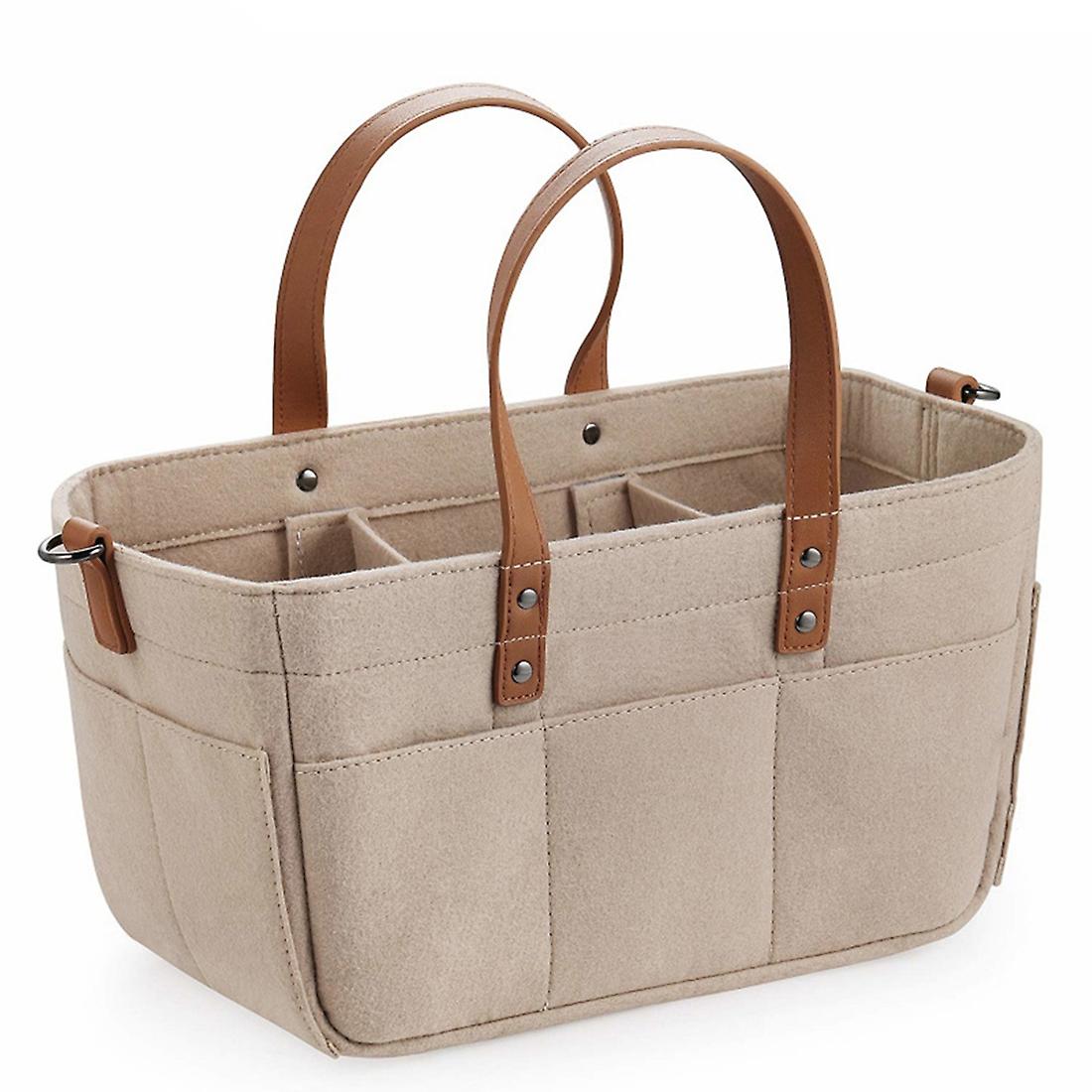 Baby Felt Nursery Organizer Basket Infant Torba na pieluchy z uchwytem Zmiana pieluszek A