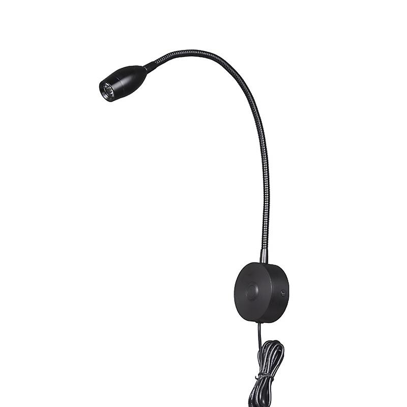 1pc Bedside Lamp, LED Wall Lamp, Touch Reading Lamp
