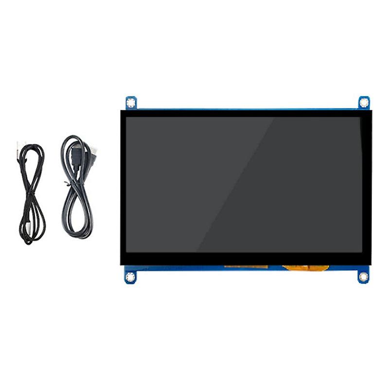 7 Inch Tn Screen Monitor 800x480 Capacitive Display Hdmi-compatible Vga Interface Display For Raspberry Pi