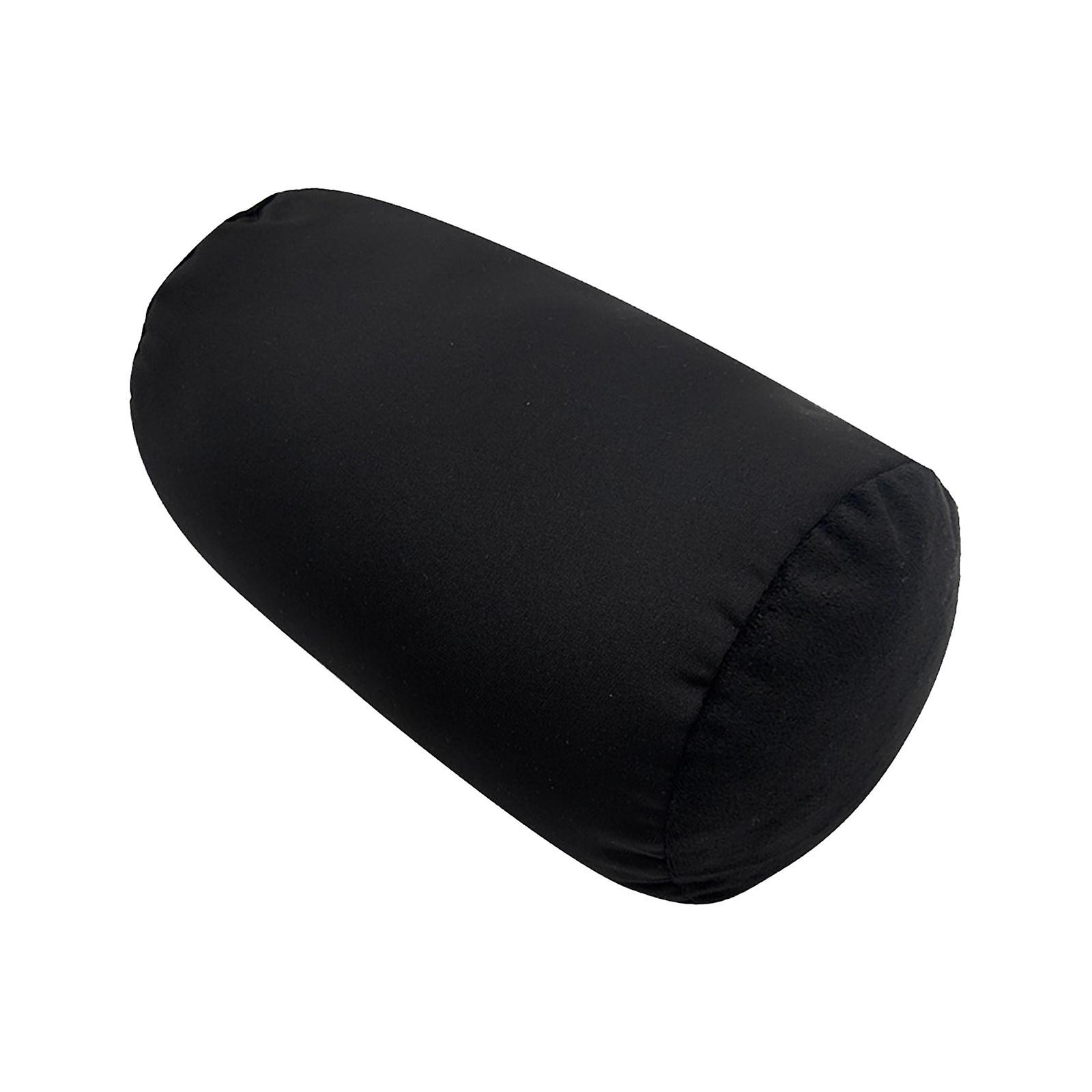 Comfortable Roll Pillow Round Cylinder Microbead Bolster Neck Back Support Roll Pillow Tube Pillow