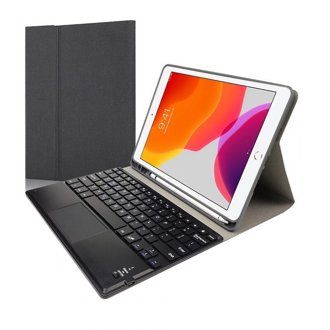 Bluetooth Keyboard For Ipad 10.2 Air 10.5 Pro 10.5 Leather Wireless Keyboard With Touch | Keyboard (black)