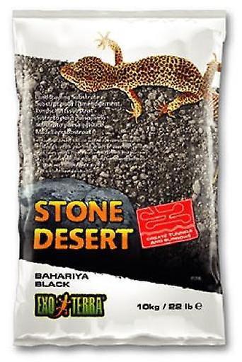 Exo Terra Stone Desert Substrate - Bahariya Black (Reptiles , Beds and Hammocks)