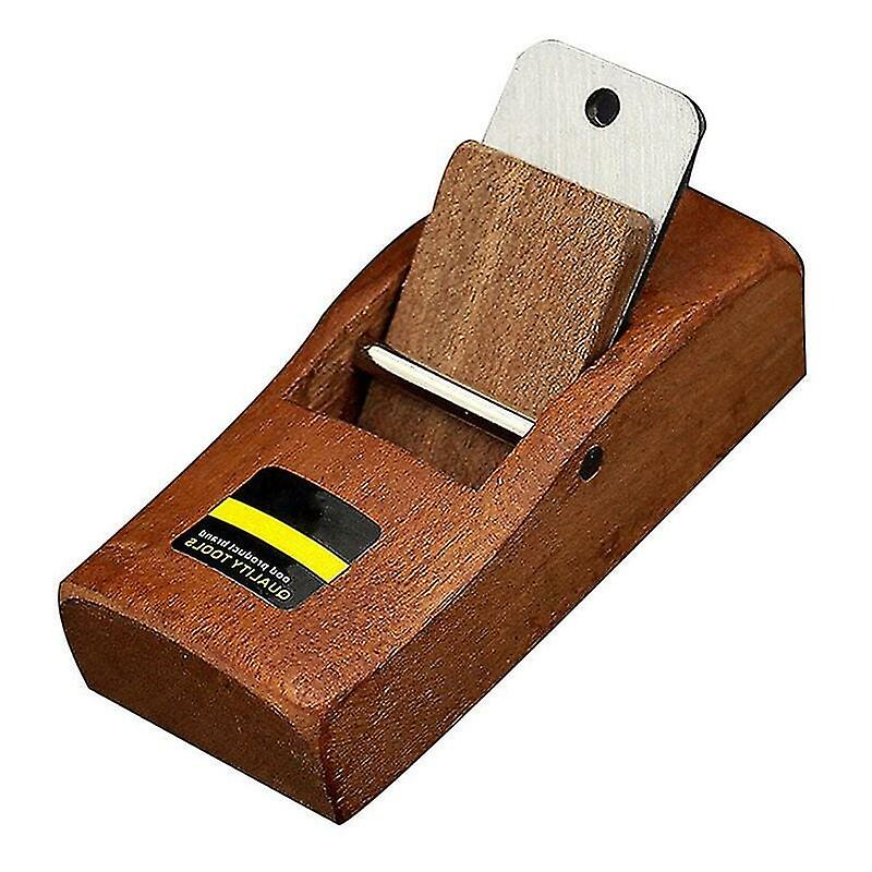 mini woodworking plane block plane hand plane carpenter's hand plane woodworking plane wood color, 1pc