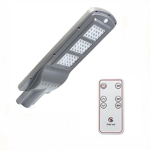 60W Solar Powered Waterproof Led Street Light With Motion Sensor And Remote Controller