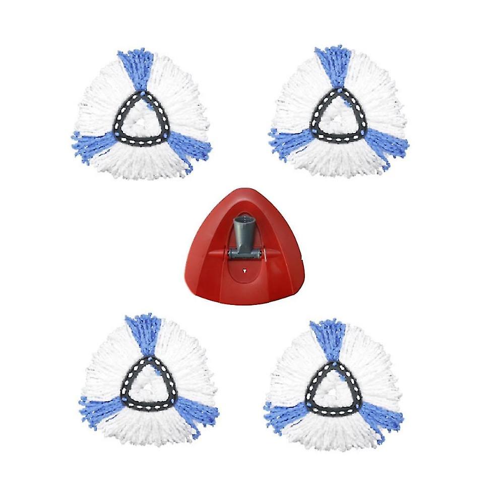 Replacement Accessories Suitable For O- Swivel Triangular Mop Microfiber Cleaning Mop Cloth